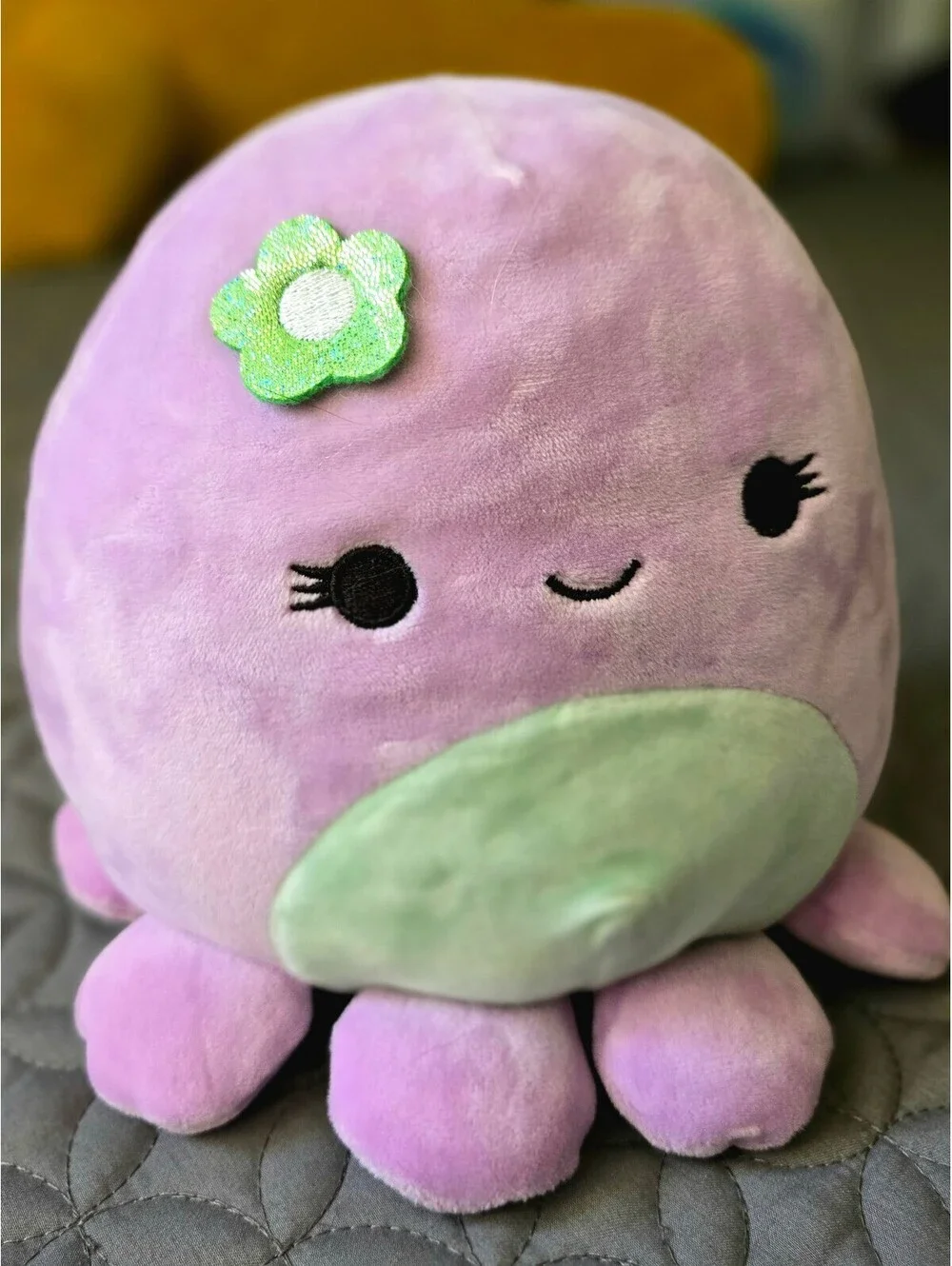EUC Squishmallows Violet the Octopus 7